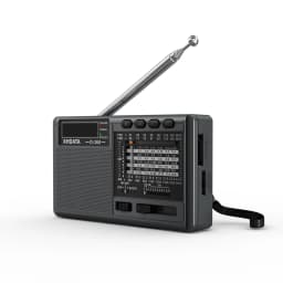 XHDATA D-368/D-328 Portable Stereo Radio FM AM SW MP3 Player with Bluetooth TF Card USB Rechargeable Battery for Elder Gift