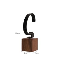 Wooden Walnut Watch Display Stand Bangle Holder Watch Organizer for Jewelry Showcase Store Counter C Watches Showing Rack