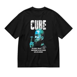 Retro 90s Ice Cube LA West Coast Rapper Graphic Shirt Men Women Y2K Vintage Style Casual Cotton Top