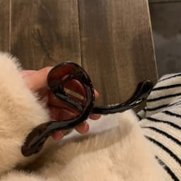 Hair Claw Clip - Black Tortoiseshell French Hair Clip for Women, Strong Hold Updo Clip for Thick Hair