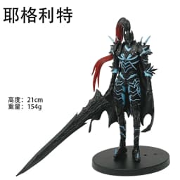 21cm In Stock Solo Levelings Anime Version Figure -Sung Jinwoo Action Figure PVC Collect Model Figure Display Anime Merchandise