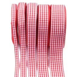 10Yards 6/10/15/20/25mm Gingham Ribbons Polyester Grid Ribbons For Wedding Party Christmas Gifts Wrapping Home Decor Accessories