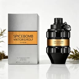 VIKTOR&ROLF Spice Extreme Men EDP Perfume 90ml With Gift Box Long Lasting Rich Spicy Tobacco Woody Scent Black Luxury Bottle Fragrance Gift for Men