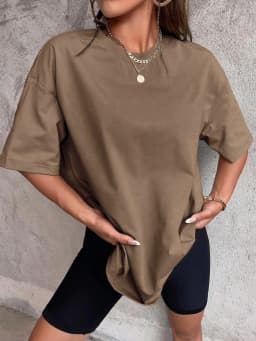 Cotton Solid Color Summer Plus Size T Shirt Women Street Hip Hop T-shirts Loose Casual Short Sleeve Comfortable Fashion Tee Tops