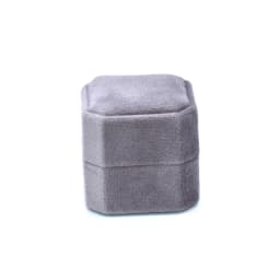 Octagonal Velvet Ring Box Single Double Three Slot Wedding Engagement Ring Box Earring Storage Box Elegant Retro