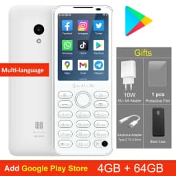 QIN F21 Pro Global Version Mini Smartphone Android11 Google 2.8 Inch Touch Screen 4G WiFi Bluetooth Physical Keypad Mobile Phone