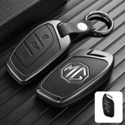 Key Fob Cover Full Protection Shockproof For MG ZS MG 4 MG HS MG 5 MG RX8 Zinc Alloy Heavy Duty Car Accessories