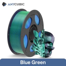 ANYCUBIC Dual-Color Silk Filament Silk Texture FDM 3D Printer PLA Filament Shine Bright Multicolor Silk 3D Printing Material