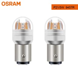 OSRAM Upgrade LED Signal Light S25 P21W PY21W P21/5W LEDriving SL Advance 1156 1157 LED Car Fog Bulb Brake Position Stop Lamp 2X