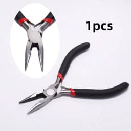 4pcs/1pcs Jewelry Pliers Tool Kit Includes Needle Round Wire Cutter And Curved Nose Pliers For Jewelry Beading Repair Supplies
