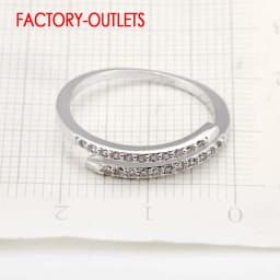 Genuine 925 Sterling Silver Resizable Ring Classic Fashion Jewelry Cubic Zirconia Pave Setting Women Girls Party Anniversary