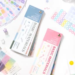 Journal GO 30pcs Colorful Dots Stickers Colored Marks Sticker Paper for Diary Scrapbooking Collage Card Decoration Accessories