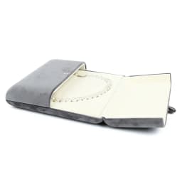 Pearl Necklce Gift Box Velvet Necklace Packaging Box Ring Holder Display Showcase Pendant Organizer