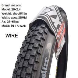 MAXXIS HOLY ROLLER WIRE BEAD 24X2.40 55-507 60TPI BMX TIRE FREERIDE BICYCLE TIRE OF CITY