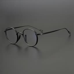 Vintage Pure Titanium Reading Glasses Men Ultra Light Anti Blue Light Prescription Glasses Frames Women Myopia Hyperopia Eyewear