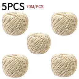 1/2/3/4/5/10/20PCS Cooking Tools Butcher's Cotton Twine Meat Prep Trussing Turkey Barbecue Strings Meat Sausage Tie Rope Cord