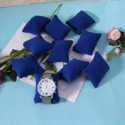 10 Pieces Bracelet Watch Pillow Small Multicolor Pillow Jewelry Bracelet Cushion Holder Pillow