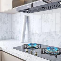 40cm Width Marble Self Adhesive Wallpaper Vinyl Wall Stickers Waterproof Contact Paper For Kitchen Decorative Film Home Decor