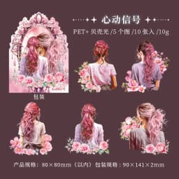 10pcs/lot Kawaii Stationery Stickers Your back Diary Planner Decorative Mobile Stickers Scrapbooking DIY Craft Sticker