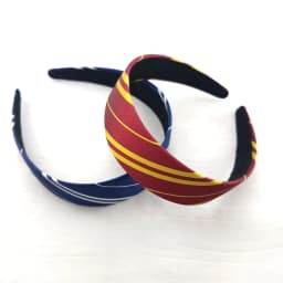 1/4PCS Magic College Wizard Slytherin Costume Cosplay Style Vintage Hair Hoop Striped Girls Silk Headband Accessories