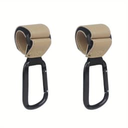 Universal Stroller Hooks Clip Heavy Duty Hanging Organizer for Diaper Bags Uses for Prams Shopping Carts Car Seats Baby Carriers