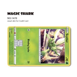 2026 New Charizard Blastoise Bulbasaur Eevee Metwo Sticker Film Skin Cover for Credit Debit Card