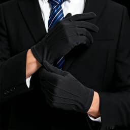 Summer Three Tendon Spandex White Gloves for Men and Women, Short and Thin, Breathable, Ceremonial, Command, Emcee, Driving Gloves