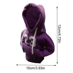 Eye-catching Styles Car Shift Knob Hoodie Funny Gear Stick Hoodie Anti Slip Shifter Sweater For Car accessories
