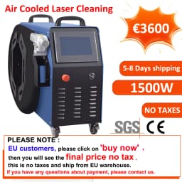 1500W Air Cooling Laser Cleaner Rust Removal Cleaning Oil Paint for Metal Cleaning Width 300MM Air Cooled Laser Cleaning Machine