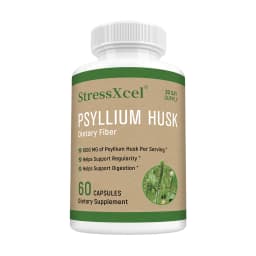 Psyllium Husk - Natural Soluble Fiber, Good for Intestinal Health, Cleansing, Detox, Supports Digestive System Health Supplement