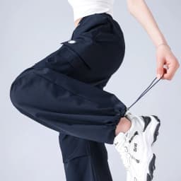 Stylish High Waist Cargo Pants Waterproof Quick Dry Casual Outdoor Hiking Pants with Drawstring