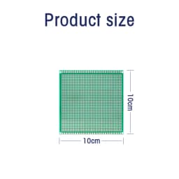 1PCS PCB protoboard 10x10 10x15 10x22 12x18cm Single Side Prototype board Universal Printed Circuit Boards Fiberglass Plate DIY