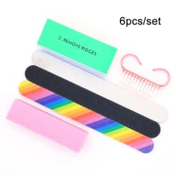Nails Buffer Grind Buffing Block pink Nail File For Pedicure Manicure Care Nail Art Sponge Buffer Polish Nail accessories Tools