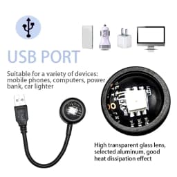 ZK40 LED Sunset Lamp Nightlights USB Projector Birthday Party Decoration Mood Lights For Bedroom Living Room wall Photography
