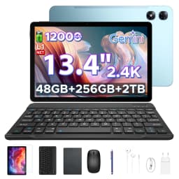 DOOGEE AORLYM P13 Pro Tablet 48GB+256GB Gemini AI 13.4" 2.4K 120Hz Display 12000mAh Large Battery UNISOC T7280 4G Dual SIM Widevine L1 Android 16 Smart Pad