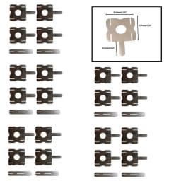 30pcs Spots Welding Nickel Plates 5Set Battery Plating Nickle Sheet For Makitas Nickel Plated Steel Strap Strip Sheets Battery