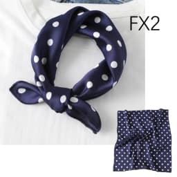 Satin imitation silk scarf women's digital print square scarf 50cm polka dot stripe multi-style neckerchief fashion accessory