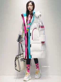 2025 Winter Glossy Waterproof X-long 90% White Duck Down Coat Women Thick Loose Outerwear Warm Down Jacket Hooded Parkas Coats