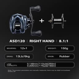 Cylius Ashmoon Total 13BB True Saltwater Proof Alloy Baitcasting Reel 6Kg Drag Power BFS Reel Long Cast Pike Bass Fishing Reels