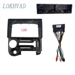 2 Din 9 Inch Car Android Radio Installation GPS Mp5 ABS PC Plastic Fascia Panel Frame for Hyundai Santro Atos Prime 2003-2015