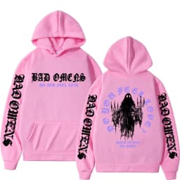 Bad Omens Do You Feel Love Ghost Hoodies Men Women Harajuku Casual Long Sleeve Sweatshirt Aesthetic Streetwear Graphic Pullovers