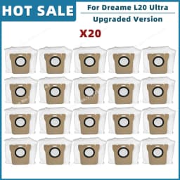 Compatible For Dreame Bot L20 Ultra / L30 Ultra Replacement Parts Accessories Main Side Brush Hepa Filter Mop Dust Bag