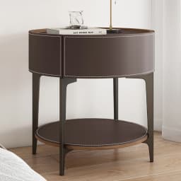 Unique Design Bedside Table Modern Aesthetic Italian Luxury Style Nightstands Drawers Storage Mesita De Noche Bedroom Furniture