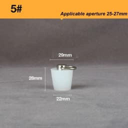 Silicone Rubber Tapered Plug 16 to 66mm Solid Bungs Stopper with Stainless Steel D Ring for Kitchen Bathroom Laundry Sink