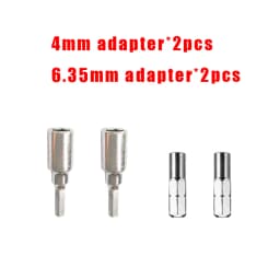 4mm Adapter 6.35mm 1/4" Precision Bits Set Screwdriver Repair Mobile Phone Camera Computer Holder Hex Shank