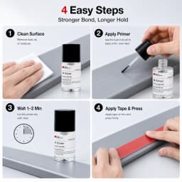 Original 3M Primer 94 Adhesion Promoter 10ml Repack High Adhesion Surface Treatment for Car Wrap Tape Plastic Metal