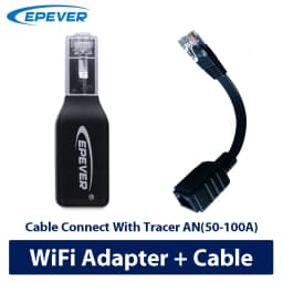EPEVER WiFi2.4G RJ45 D WiFi Adapter for MPPT Solar Charge Controller Communication Monitoring by Mobile Phone App