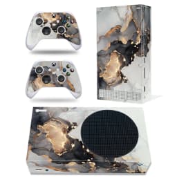 For X-box Series S Console and 2 Controllers Skin Sticker Protective Decal Cover Full Set Killer Design Compatible with XSS Skin
