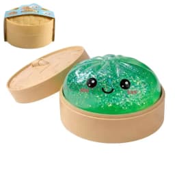 Ocean Series Shark Shiny Dumplings Soft Slow Elastic Pressure Ball Sensory Squeeze Toys Realistic Mantou Squid Decompression
