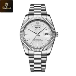 BINBOND Luxury Sport Wrist Watch For Man Waterproof Luminous Date Men Watch Quartz Stainless Steel Men's Watches Male Reloj